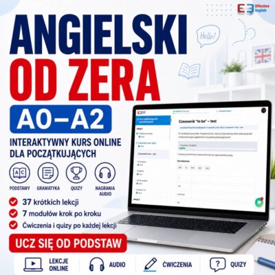 angielski od zera okładka kursu